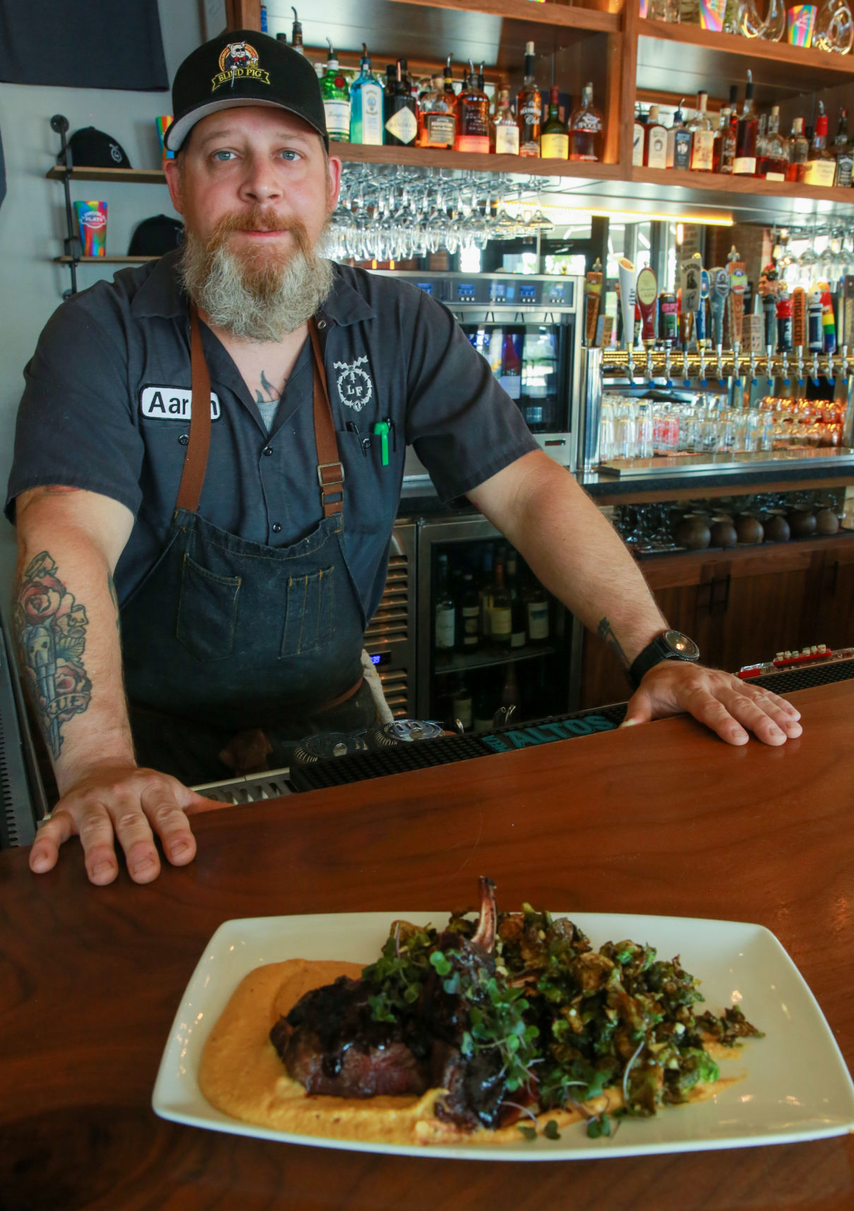 Chef Aaron Kujawa for Chefs of Steel